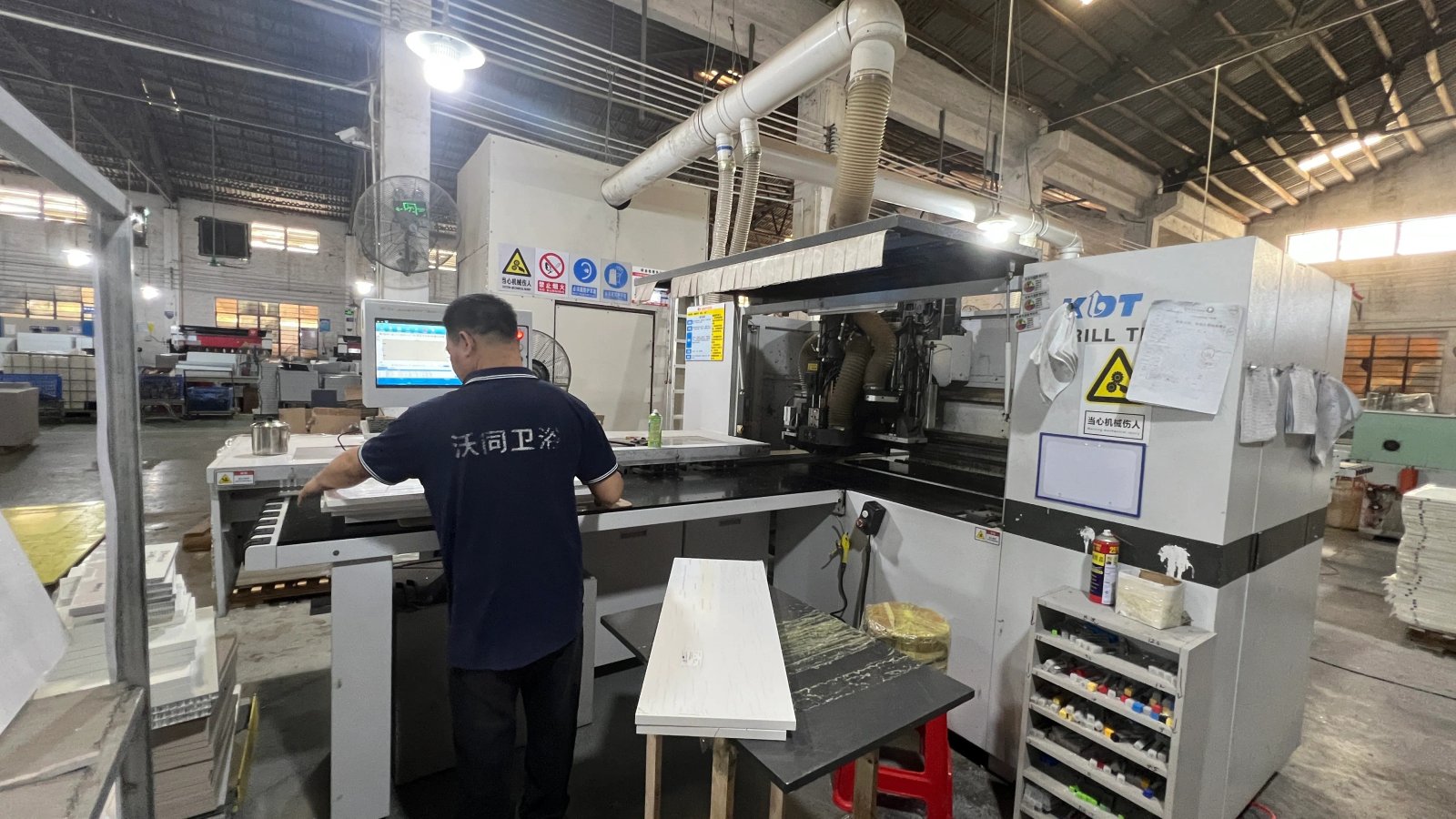 Six-Sided CNC Drilling Center