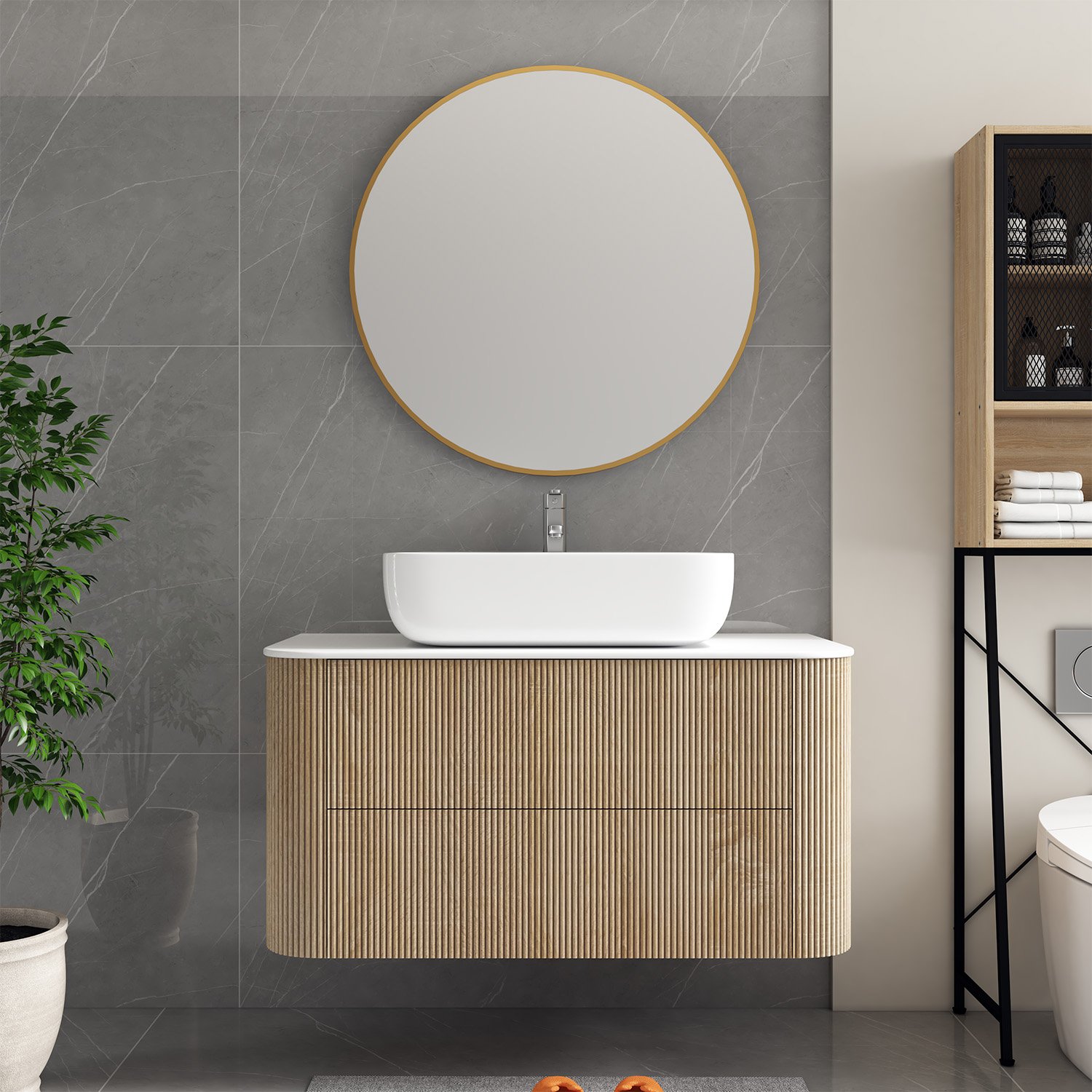 JATAII household vanity washbasin sink bathroom-13