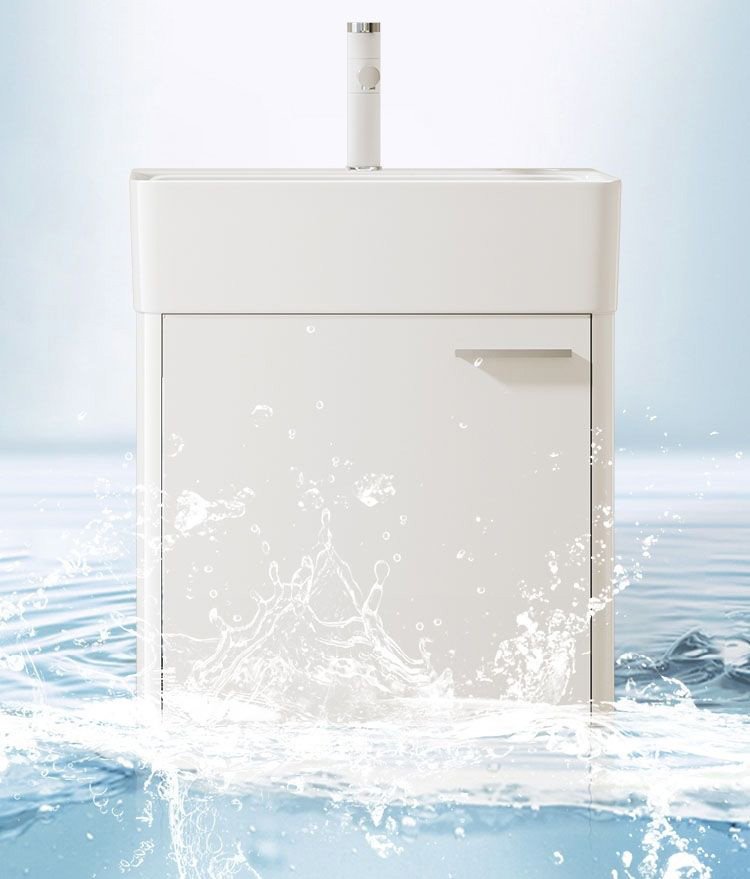 JATAII Wall-Mounted Small Vanity Floating Design for Guest Bath-MN002 detail