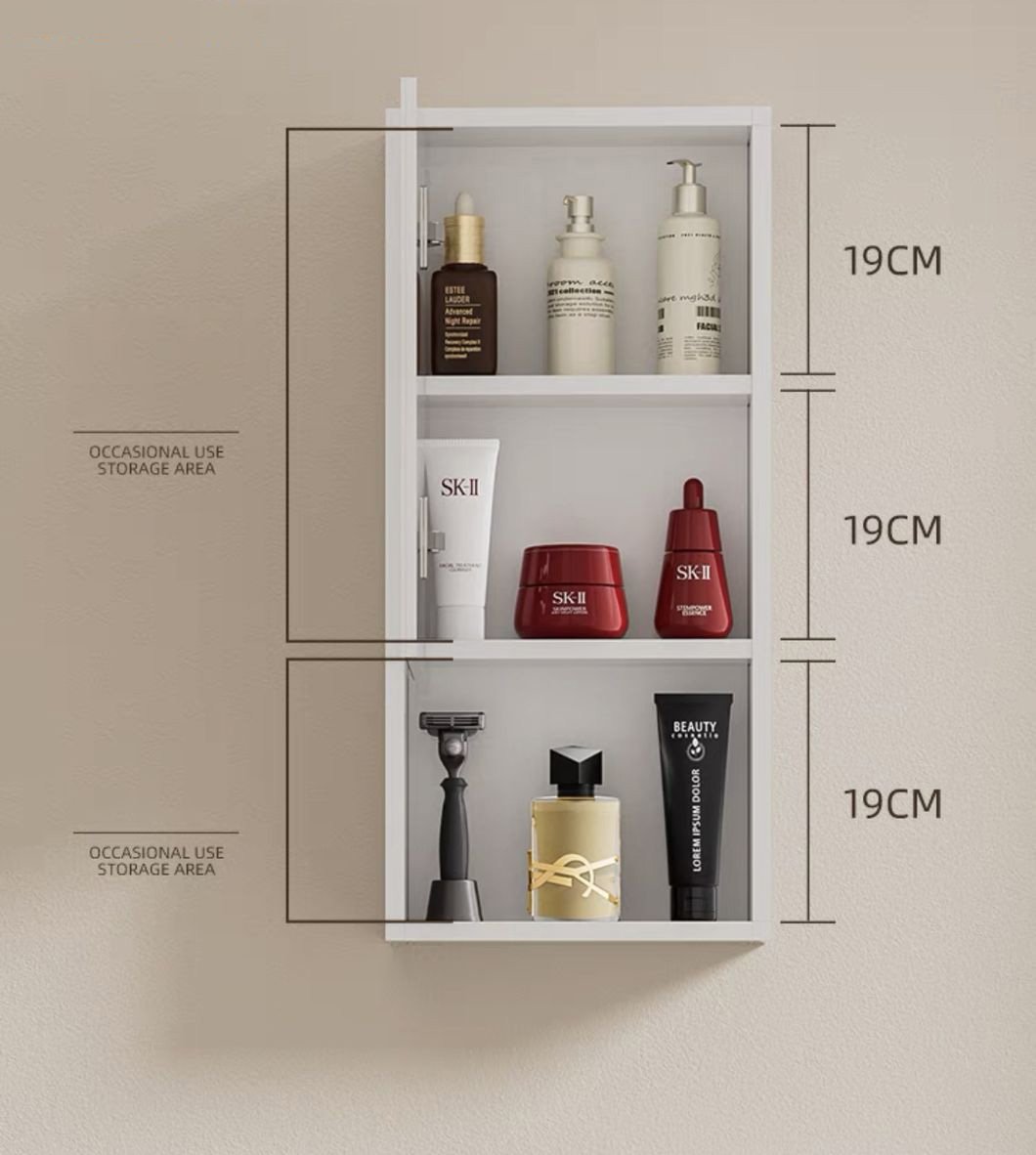 JATAII Wall-Mounted Small Vanity Floating Design for Guest Bath-MN003 detail