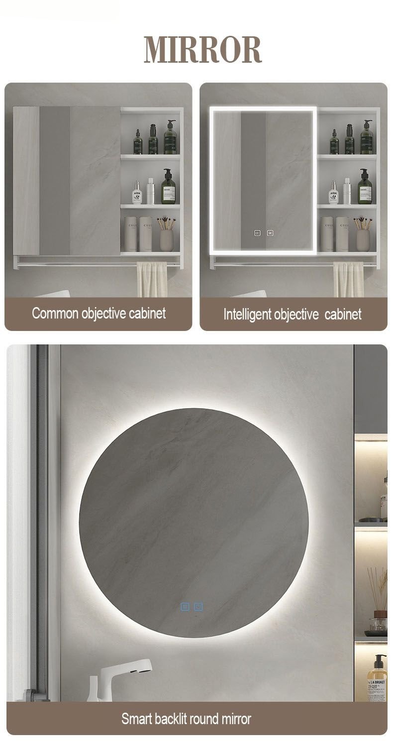 JATAII Wall-Mounted Small Vanity Floating Design for Guest Bath-MN003 detail