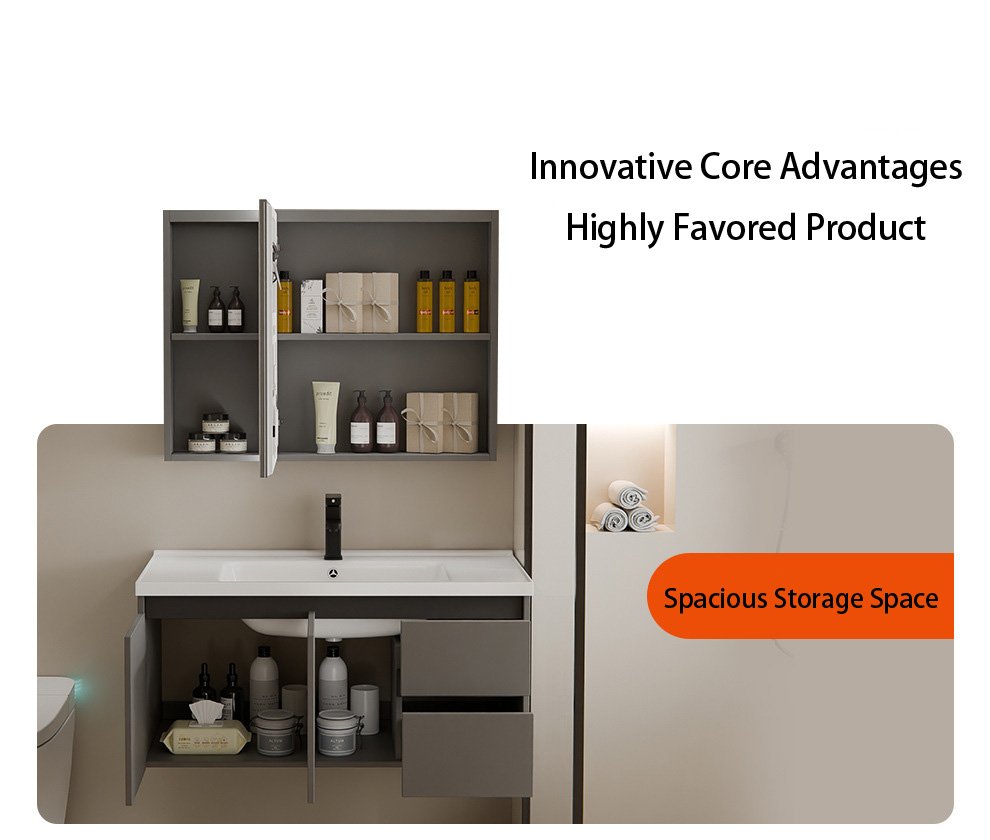 JATAII Vanity with Doors and Drawers MX001 detail 4