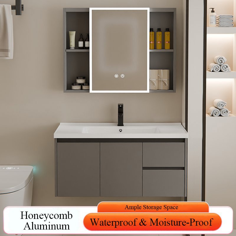 JATAII Vanity with Doors and Drawers MX001