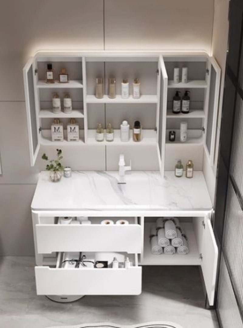 JATAII Vanity with Doors and Drawers MX002 detail 2