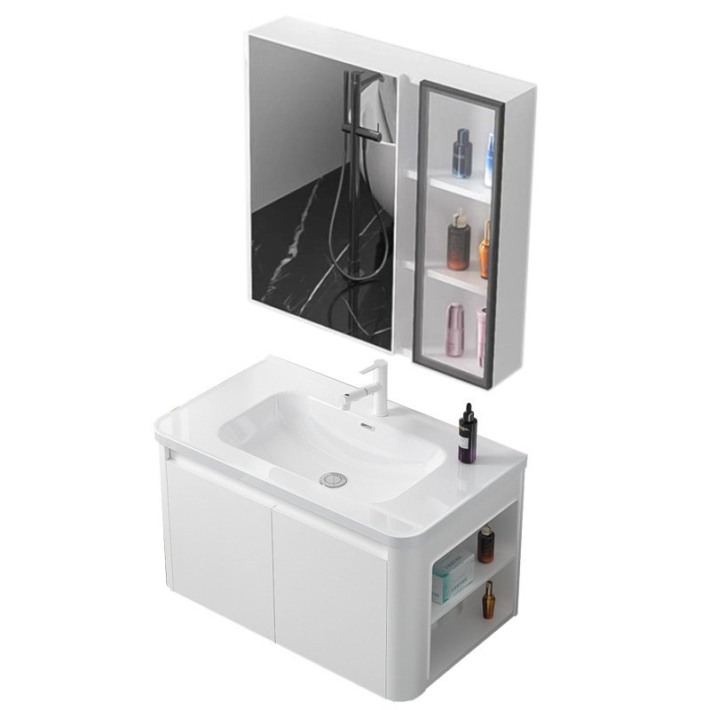 JATAII Pure White Waterproof Aluminum Honeycomb Vanity PW002