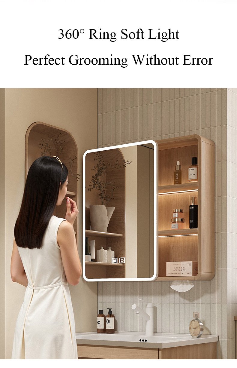 JATAII Wall-Mounted Bathroom Vanity with 2 Soft-Closing Drawers-SC001 detail 6