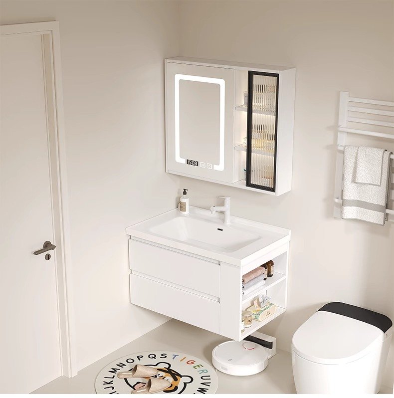 JATAII Wall-Mounted Bathroom Vanity with 2 Soft-Closing Drawers-SC002 detail 11