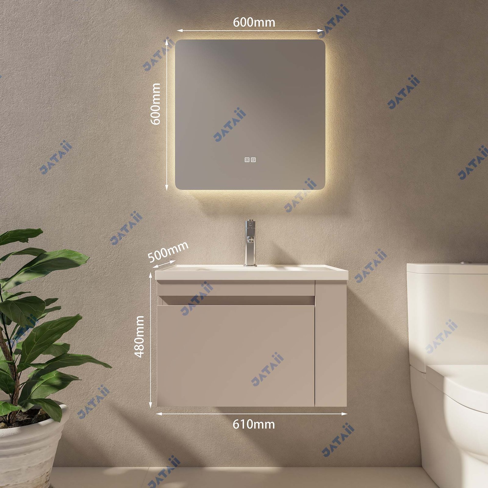 JATAII combined aluminum honeycomb bathroom-14