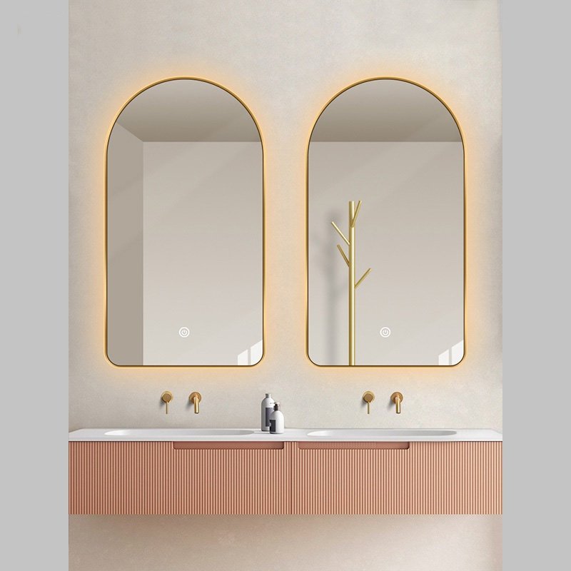 Round LED Backlit Smart Mirror - Classic Halo