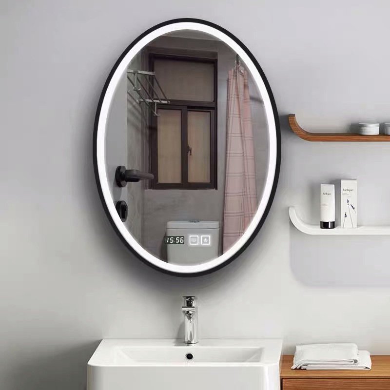 Round LED Backlit Smart Mirror - Classic Halo