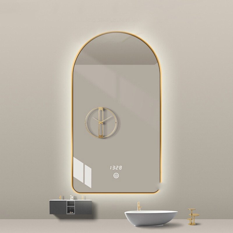 Round LED Backlit Smart Mirror - Classic Halo