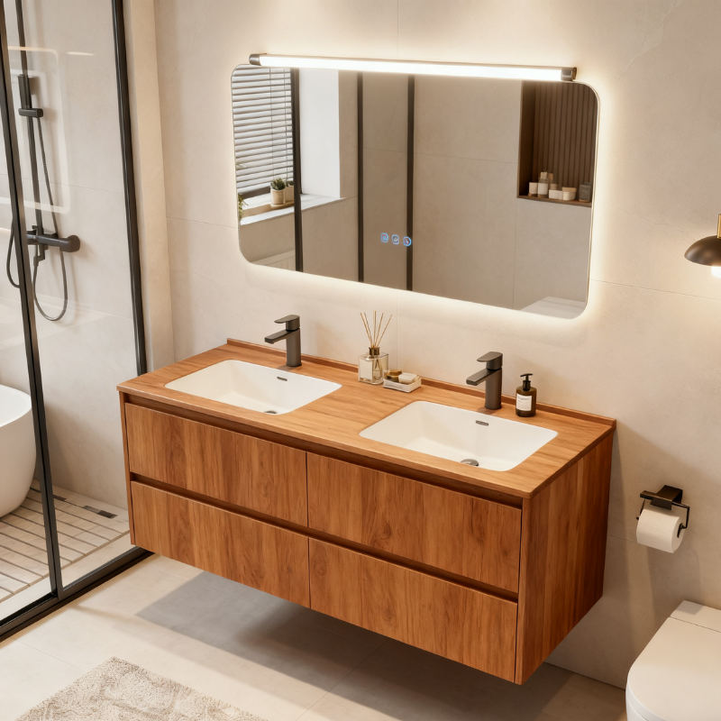 Design Vocabulary: 5 Commercial Bathroom Vanity Styles US Developers Must Know