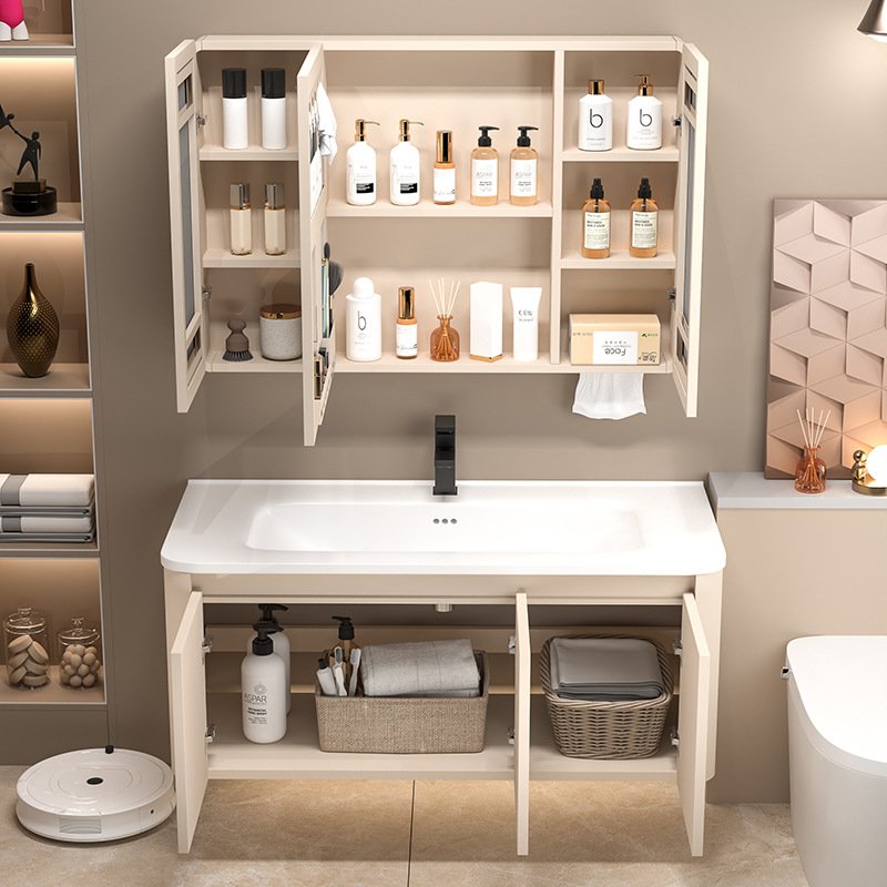Luxury Black Fluted Floating Vanity - DB Test Keep