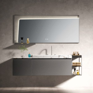Modern Wall Mounted Bathroom Vanities Manufacturer JATAII V-6102