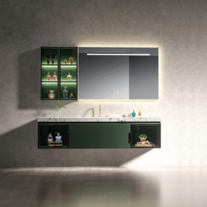 Modern Wall Mounted Bathroom Vanities Manufacturer JATAII V-6101