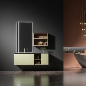 Modern Wall Mounted Bathroom Vanities Manufacturer JATAII V-6104